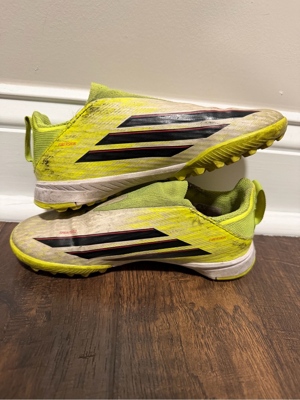 adidas F50 League Laceless Turf Soccer Shoes